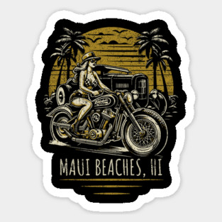 Maui Beaches Sticker