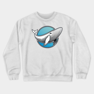 Whale 01 Crewneck Sweatshirt