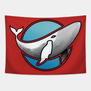 Whale 01 Tapestry
