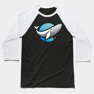 Whale 01 Baseball T-Shirt