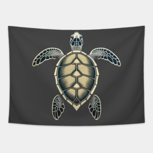Sea Turtle Tapestry
