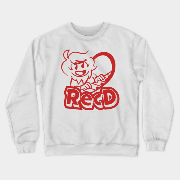 RecD Logo Crewneck Sweatshirt by Merch By RecD