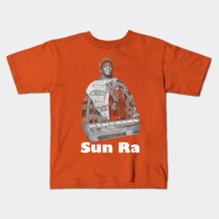 Sun Ra Cosmic Jazz Musician Kids T-Shirt