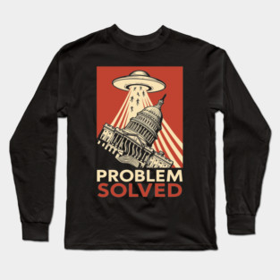 Political-Humor Long Sleeve T-Shirt