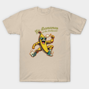 Savannah Bananas Baseball – Funny Banana Ball Retro Sports Tee T-Shirt