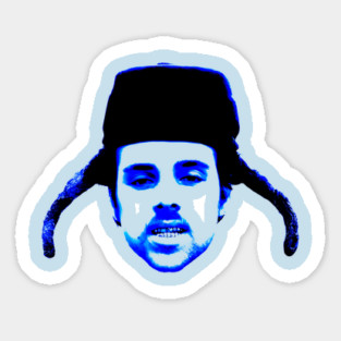 BLP Kosher with Ushanka Hat – Urban Hip Hop Street Art Sticker