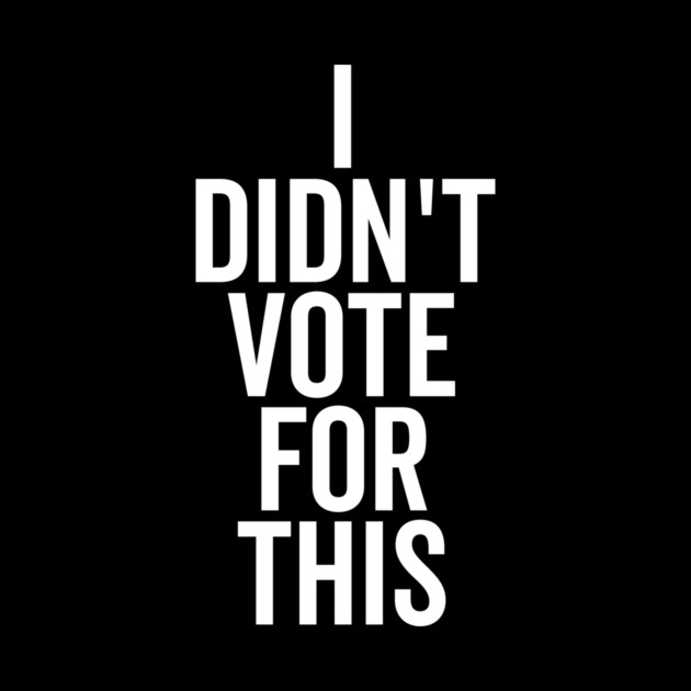 I Didn’t Vote For This by Frank Ring