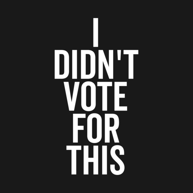 I Didn’t Vote For This by Frank Ring