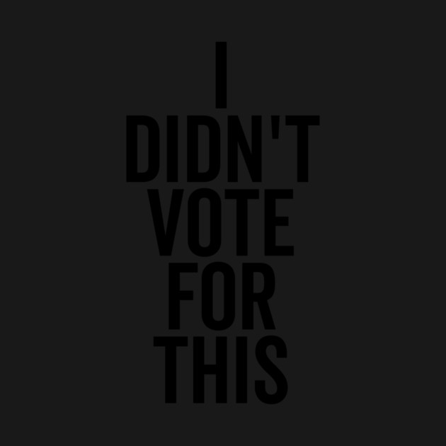 I Didn’t Vote For This by Frank Ring