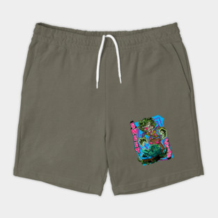 Sweet Dreams - Creepy Clown on headboard Shorts