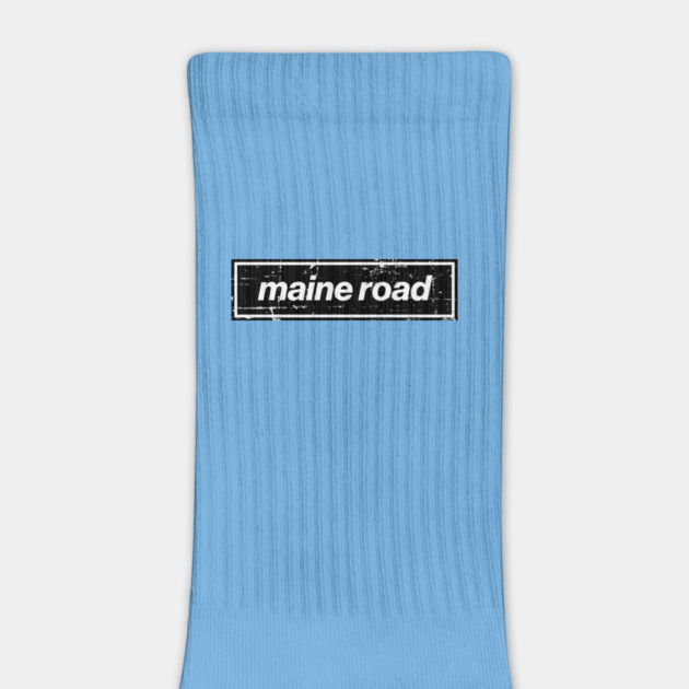 Maine Road Black City Oasis Indie Music Manchester by Butter Creative