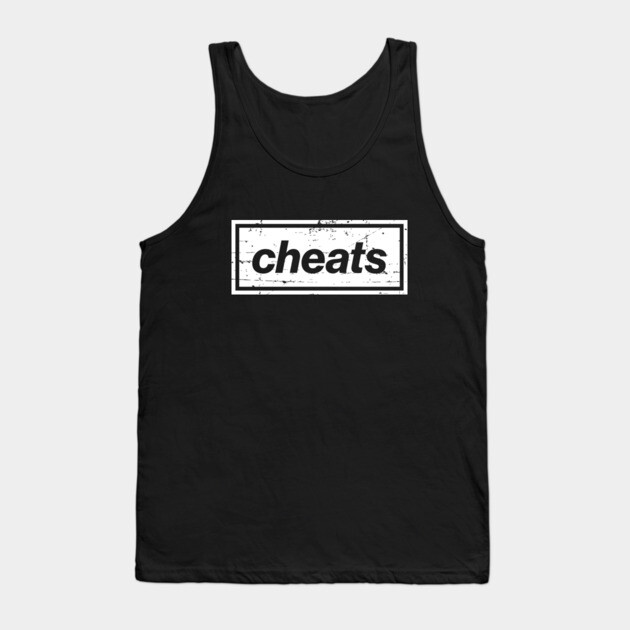 City White Oasis Indie Music Manchester Cheats Tank Top by Butter Creative