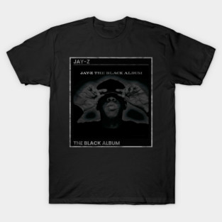 Album Cover Jay-Z // The Black Album T-Shirt