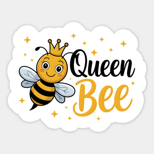 Queen Bee Magnet by UrbanLifeApparel