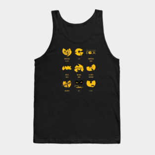 Wu Tang Member Logo Tank Top