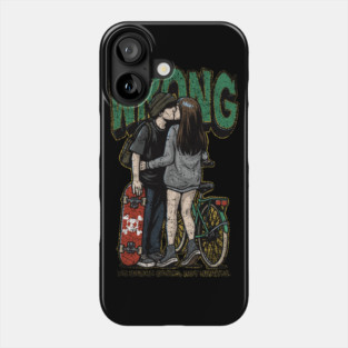 Break Decks Not Hearts – Skater Love Story Phone Case