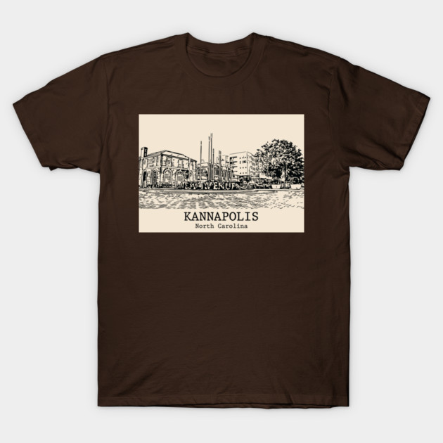 Kannapolis - North Carolina T-Shirt by Lakeric