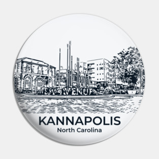 Kannapolis - North Carolina Pin