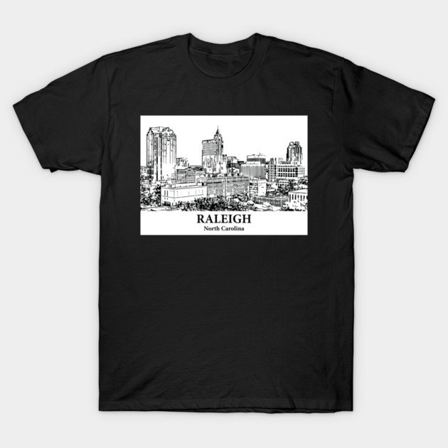 Raleigh - North Carolina T-Shirt by Lakeric