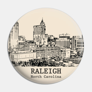 Raleigh - North Carolina Pin