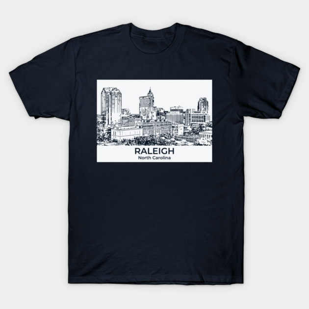 Raleigh - North Carolina T-Shirt by Lakeric