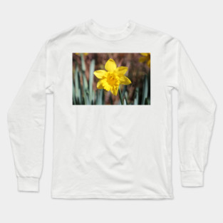 Daffodil In The Spring Long Sleeve T-Shirt