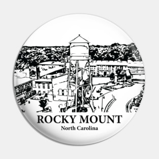 Rocky Mount - North Carolina Pin