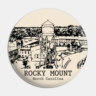 Rocky Mount - North Carolina Pin
