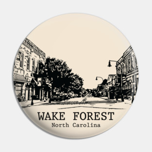 Wake Forest - North Carolina Pin