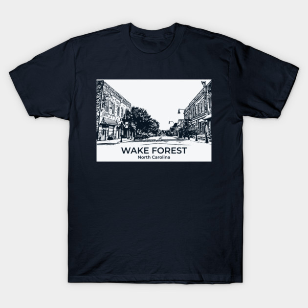 Wake Forest - North Carolina T-Shirt by Lakeric