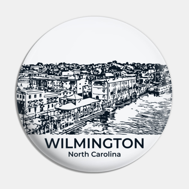 Wilmington - North Carolina Pin by Lakeric