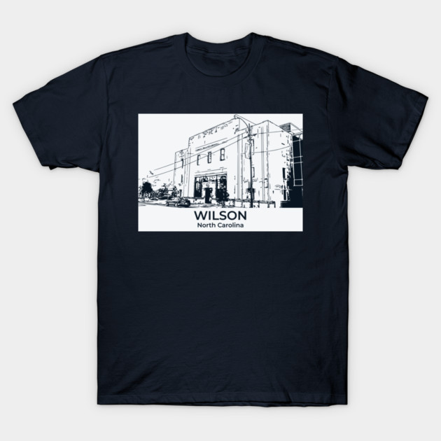 Wilson - North Carolina T-Shirt by Lakeric