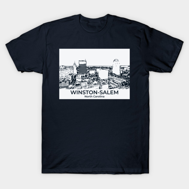 Winston Salem - North Carolina T-Shirt by Lakeric