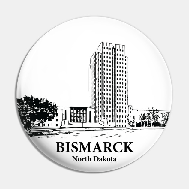 Bismarck - North Dakota Pin by Lakeric