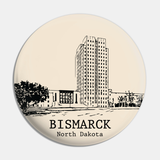 Bismarck - North Dakota Pin by Lakeric