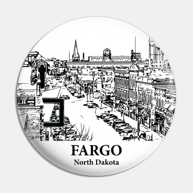 Fargo - North Dakota Pin by Lakeric