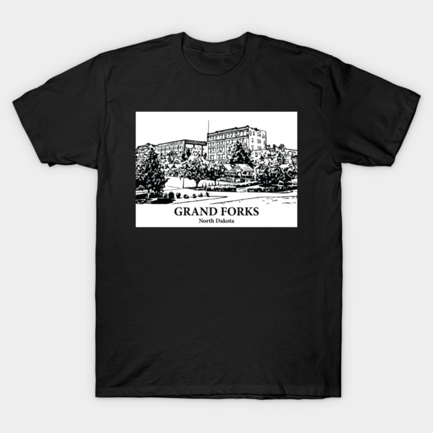 Grand Forks - North Dakota T-Shirt by Lakeric