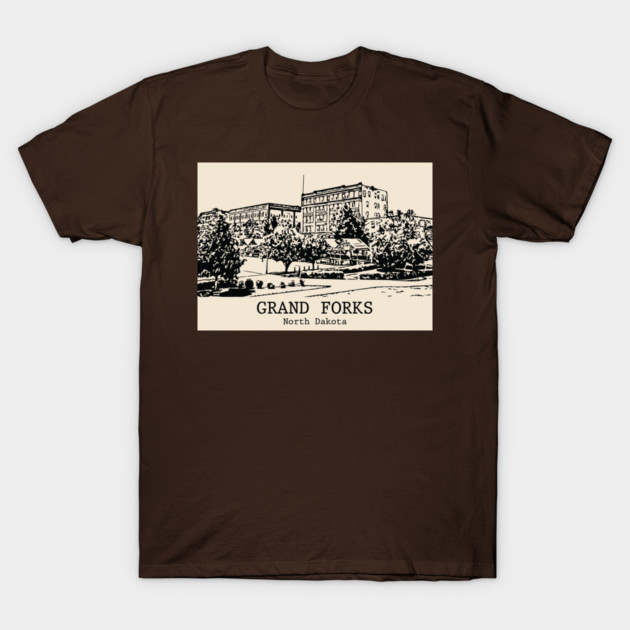 Grand Forks - North Dakota T-Shirt by Lakeric