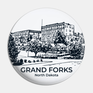 Grand Forks - North Dakota Pin