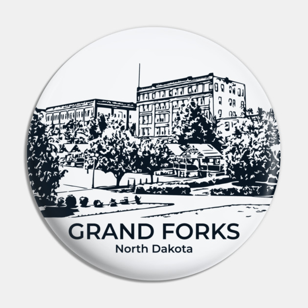 Grand Forks - North Dakota Pin by Lakeric