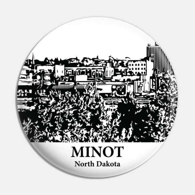 Minot - North Dakota Pin by Lakeric