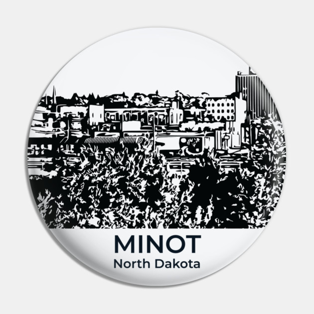 Minot - North Dakota Pin by Lakeric