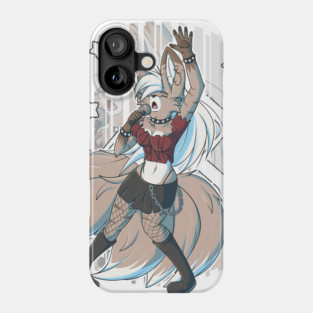 Punk Rock Fox Kitsune Girl Phone Case