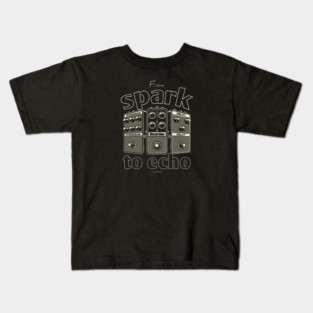 From Spark to Echo. Guitar. Kids T-Shirt
