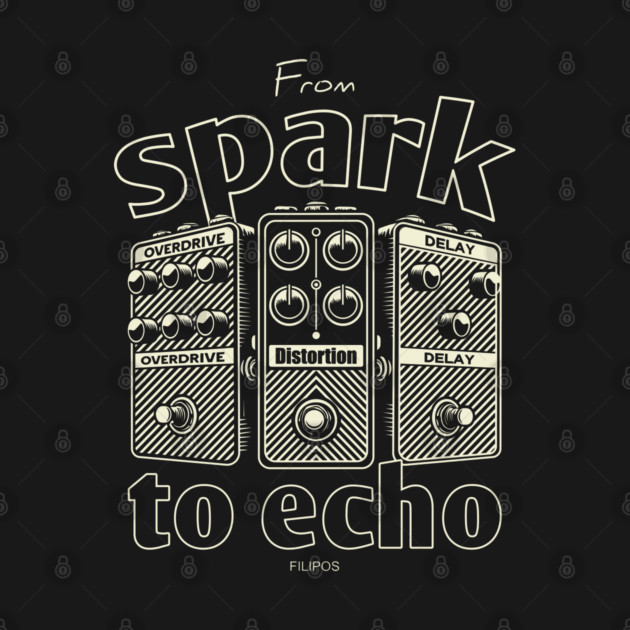 From Spark to Echo. Guitar. by filiposwear