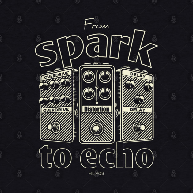 From Spark to Echo. Guitar. by filiposwear