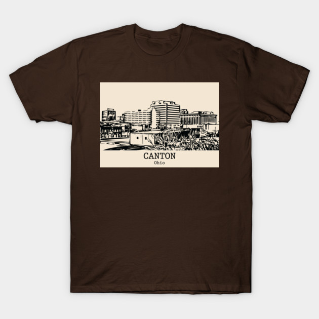 Canton - Ohio T-Shirt by Lakeric