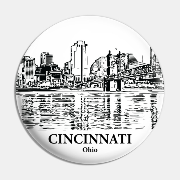 Cincinnati - Ohio Pin by Lakeric