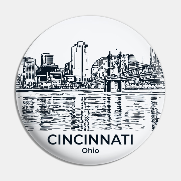 Cincinnati - Ohio Pin by Lakeric