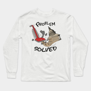 Political-Humor Long Sleeve T-Shirt